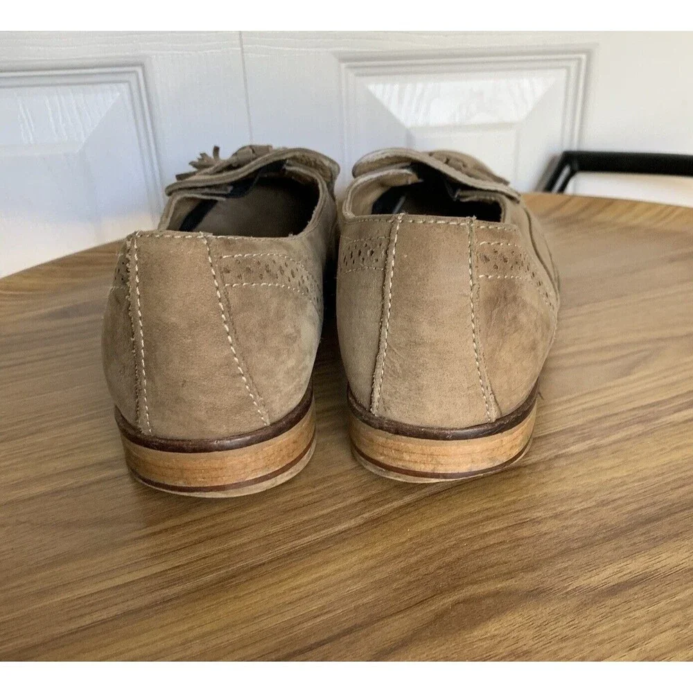 STEVEN by Steve Madden “Miranda” Brown Tassel Loafer Size 6.5M